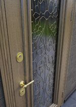 Стальная дверь с остеклением 32С-3